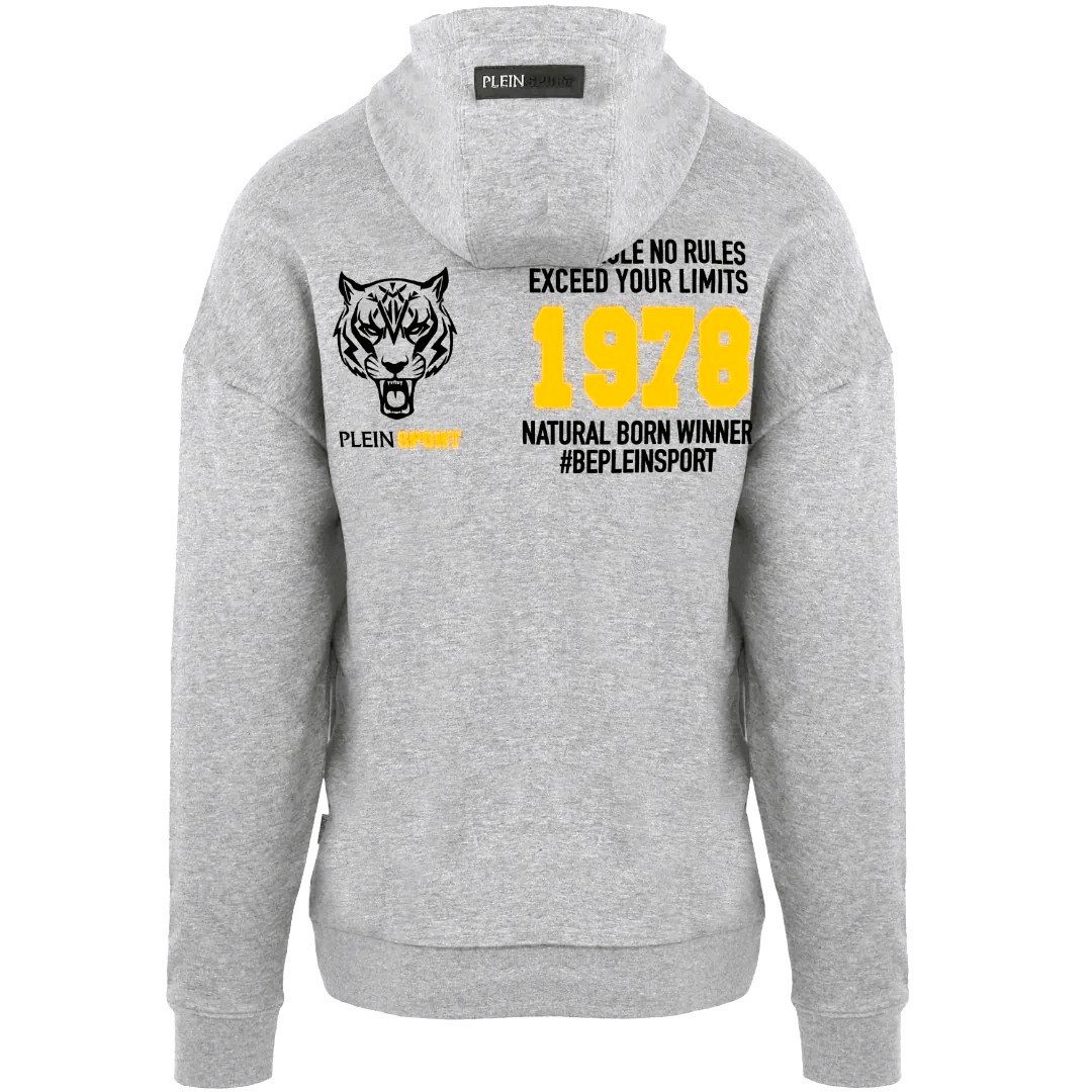PLEIN SPORT Kapuzenpullover PLEIN Sport Pullover, Plein Sport Herren Hoodie, Kapuzenpullover in Unifarbe, Kapuze