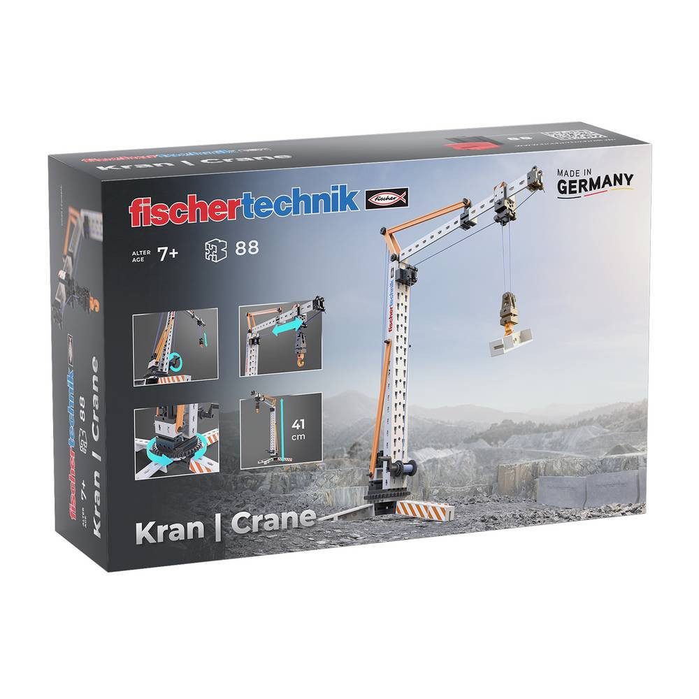 fischertechnik Lernspielzeug 576103 Crane Bausatz ab 7 Jahre
