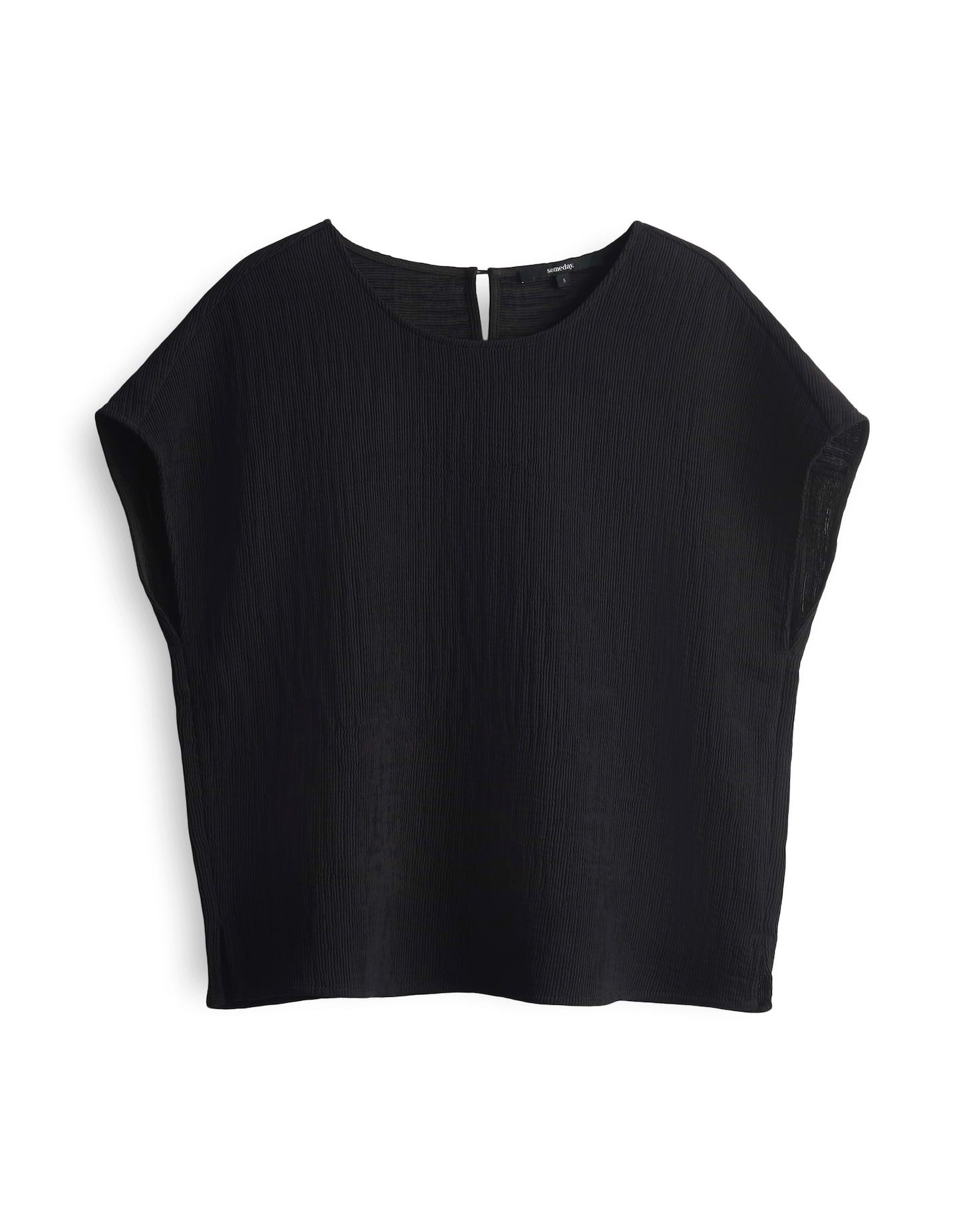 Shirtbluse ZLAMEA Regular mit Crinkle Effekt