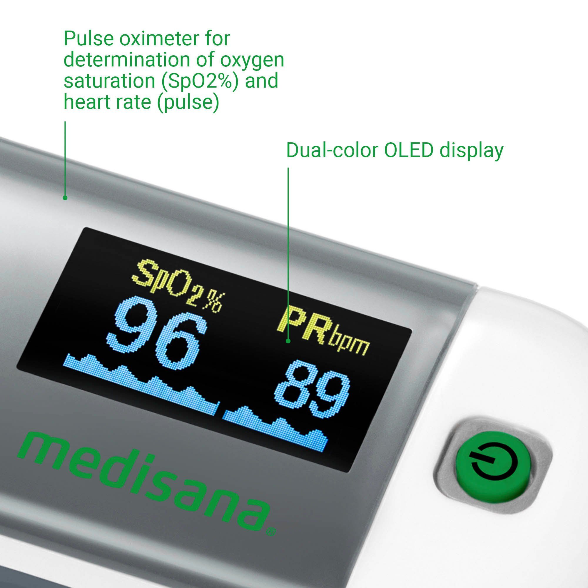 medisana Pulsoximeter PM 100