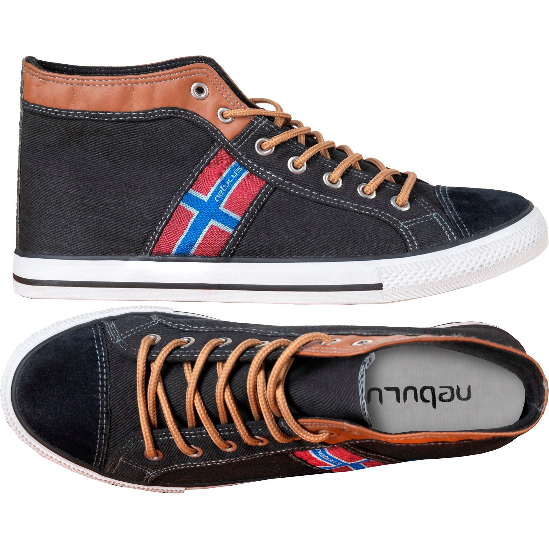 Nebulus UTAH High, P6970 - Herren, schwarz, 43 Sneaker