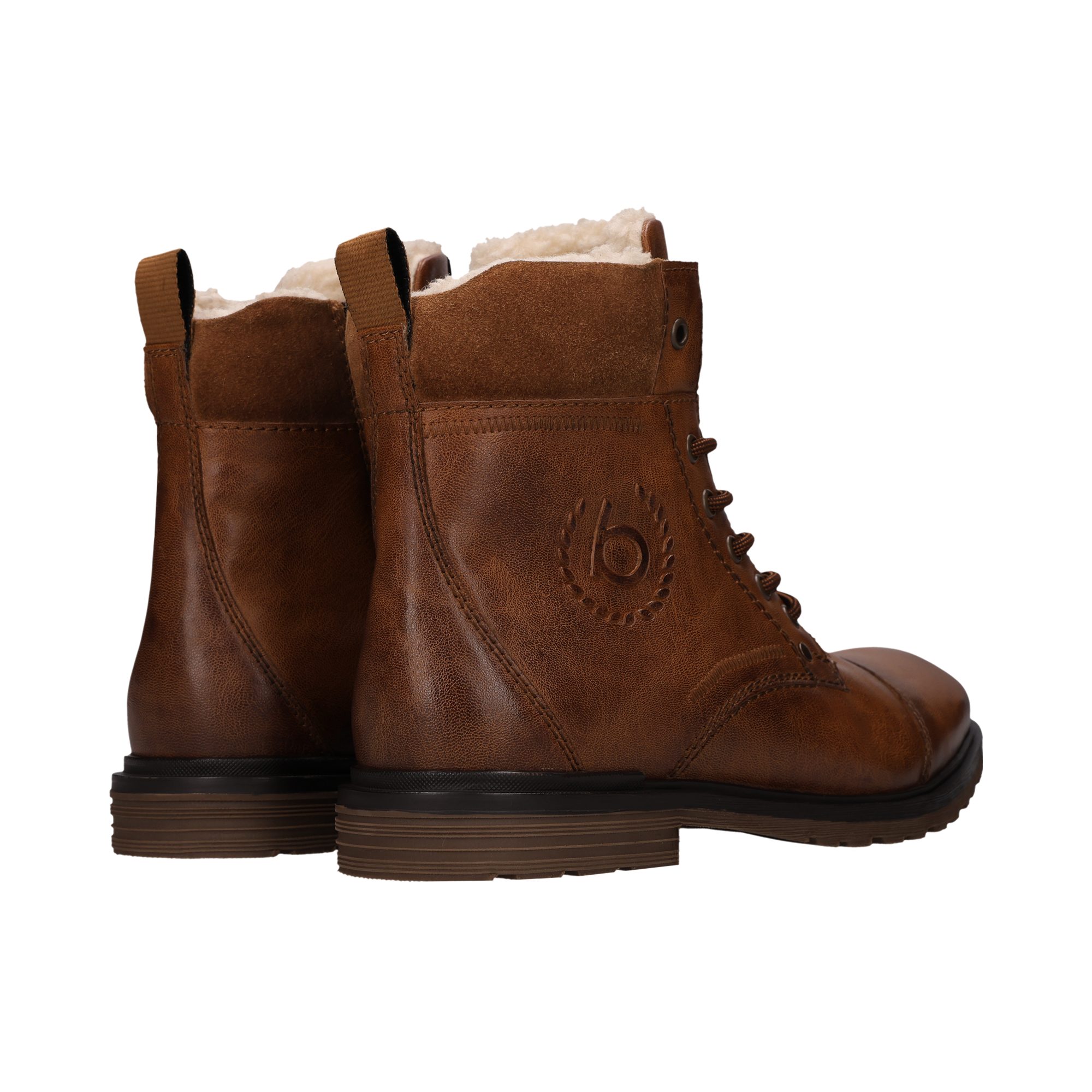 bugatti Schnürboots Schnürstiefelette, Winterboots mit Warmfutter