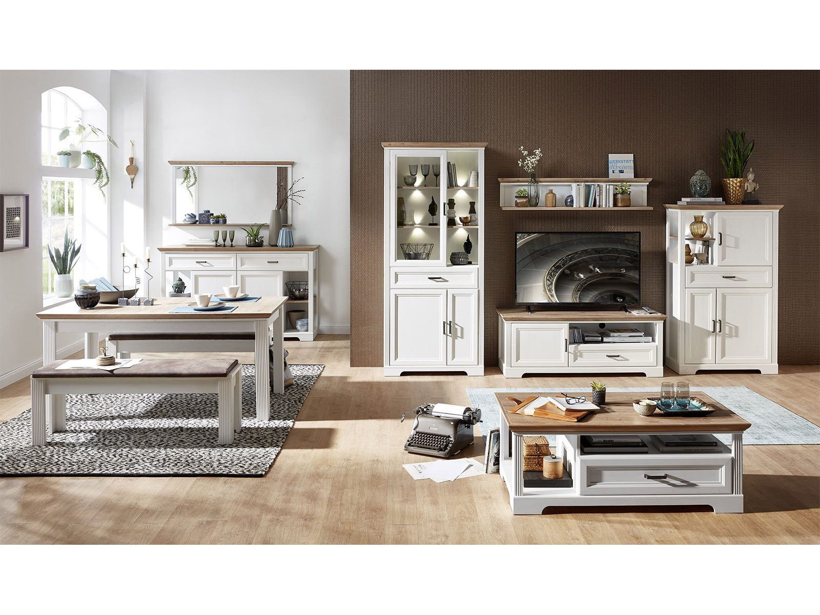 Innostyle Wandspiegel 142 x 74 x 16 cm (B/H/T)
