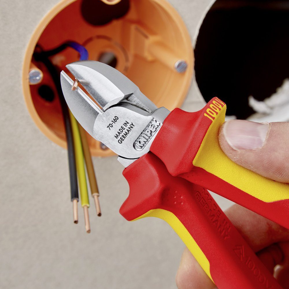 Knipex VDE-Seitenschneider 160mm 7006160