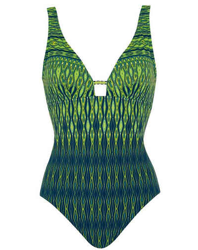 Sunflair Badeanzug Beach Fashion grün Badeanzug mit Softcups und tiefem Rücken