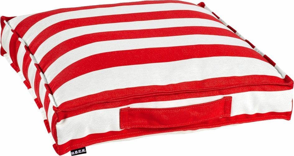 H.O.C.K. Sitzkissen "Classic Streifen Outdoor", wasser- und schmutzabweisen günstig online kaufen