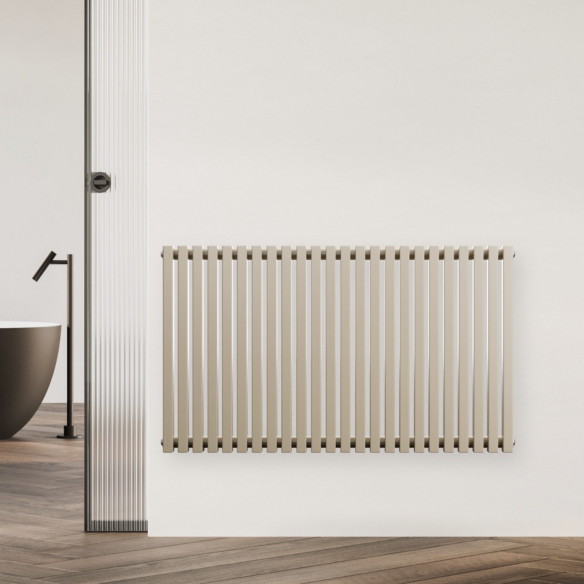 blumfeldt Heizkörper Delgado, Heizkörper Badzimmer Warmwasser Wandmontage Indoor Heater