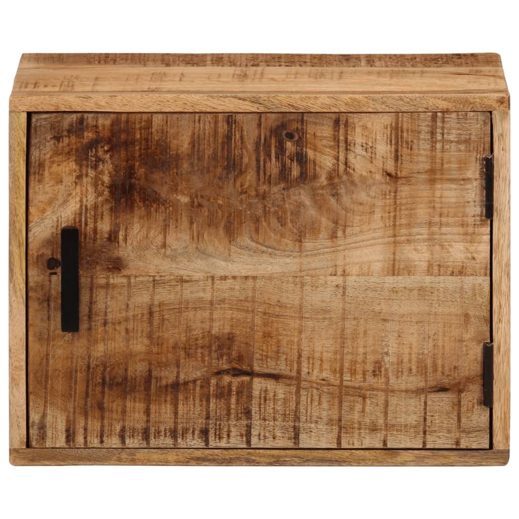 vidaXL Nachttisch Wand-Nachttisch 40x30x25 cm Massivholz (1-St)