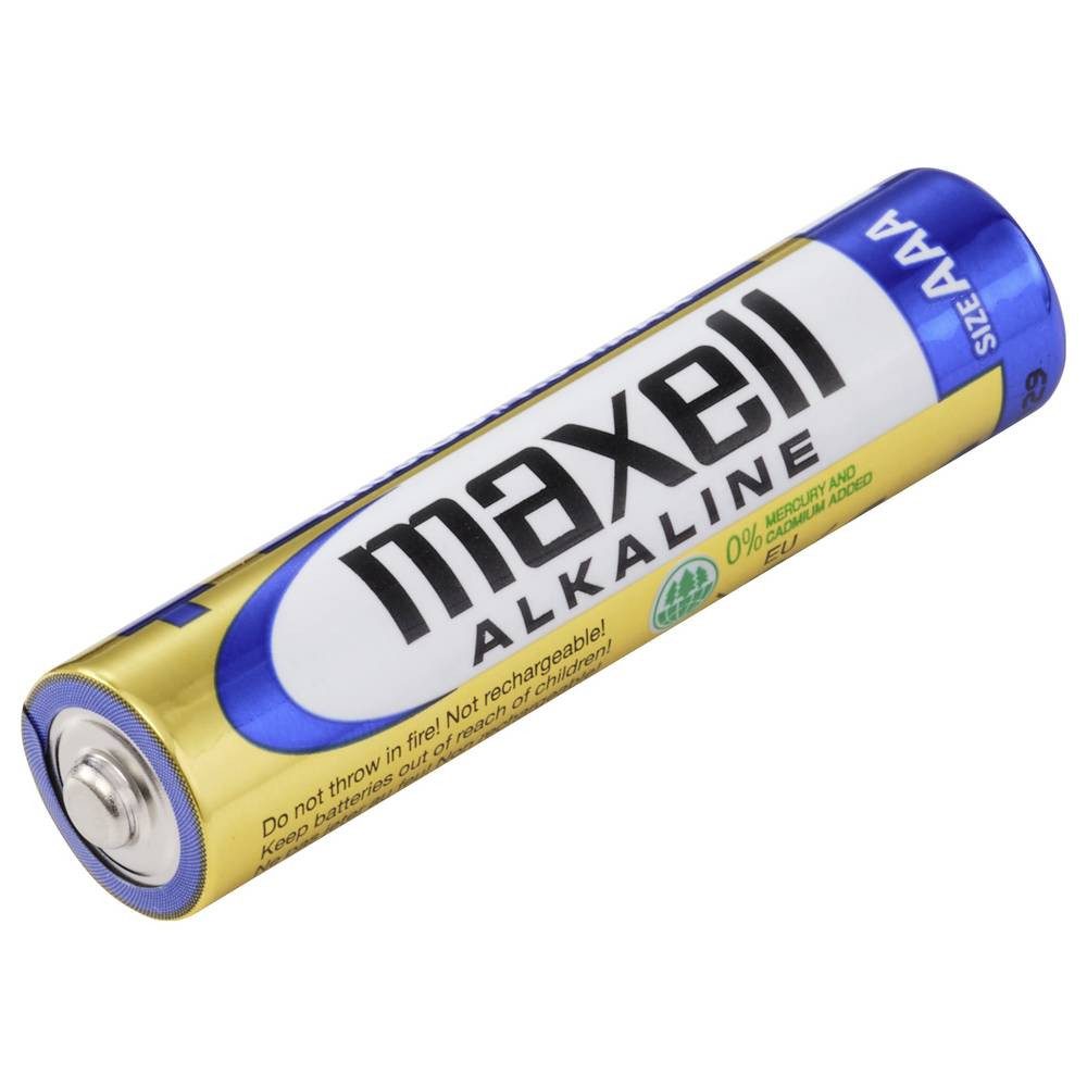 Maxell LR03AAA Micro (AAA)-Batterie Alkali-Mangan 1250 mAh 1.5 V 800 St. Batterie