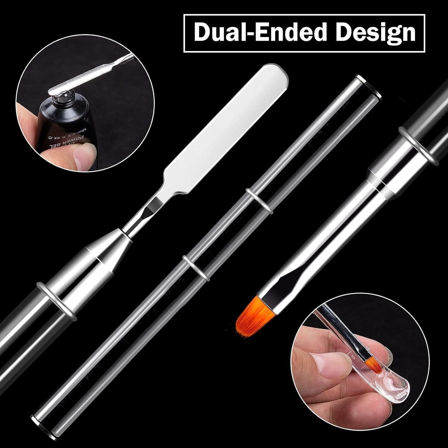 LuxusKollektion Nageldesign Zubehör Nagelformenset Nagelverlängerung Polygel Pinsel Type 3-120 Stück – Bild 4 von 5