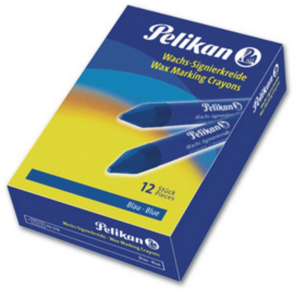 Pelikan Крафтовий фетр Wachs-Signierkreide 772/12 blau VE=12 Stück