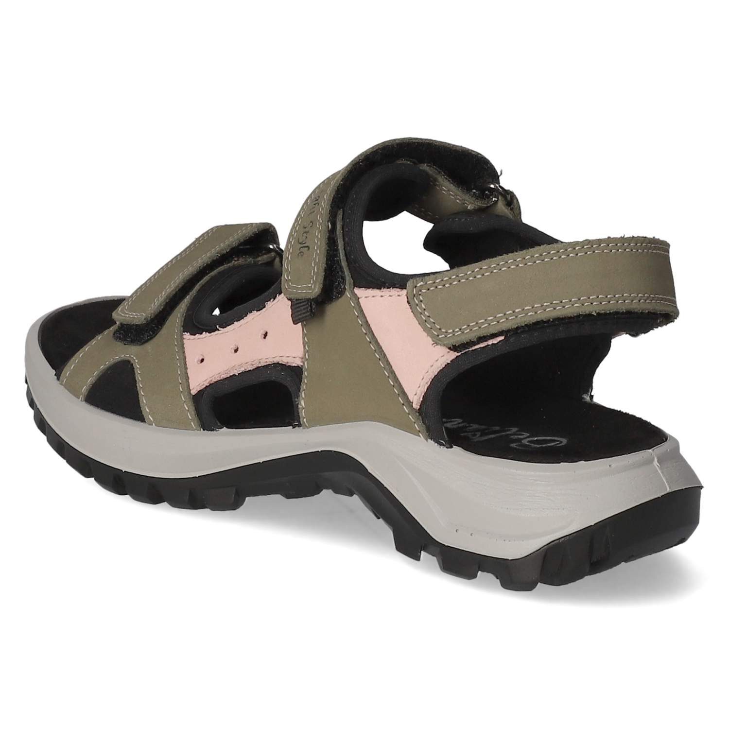 Beliana Beliana 75891030423013 Damen Rauleder green Sandalette