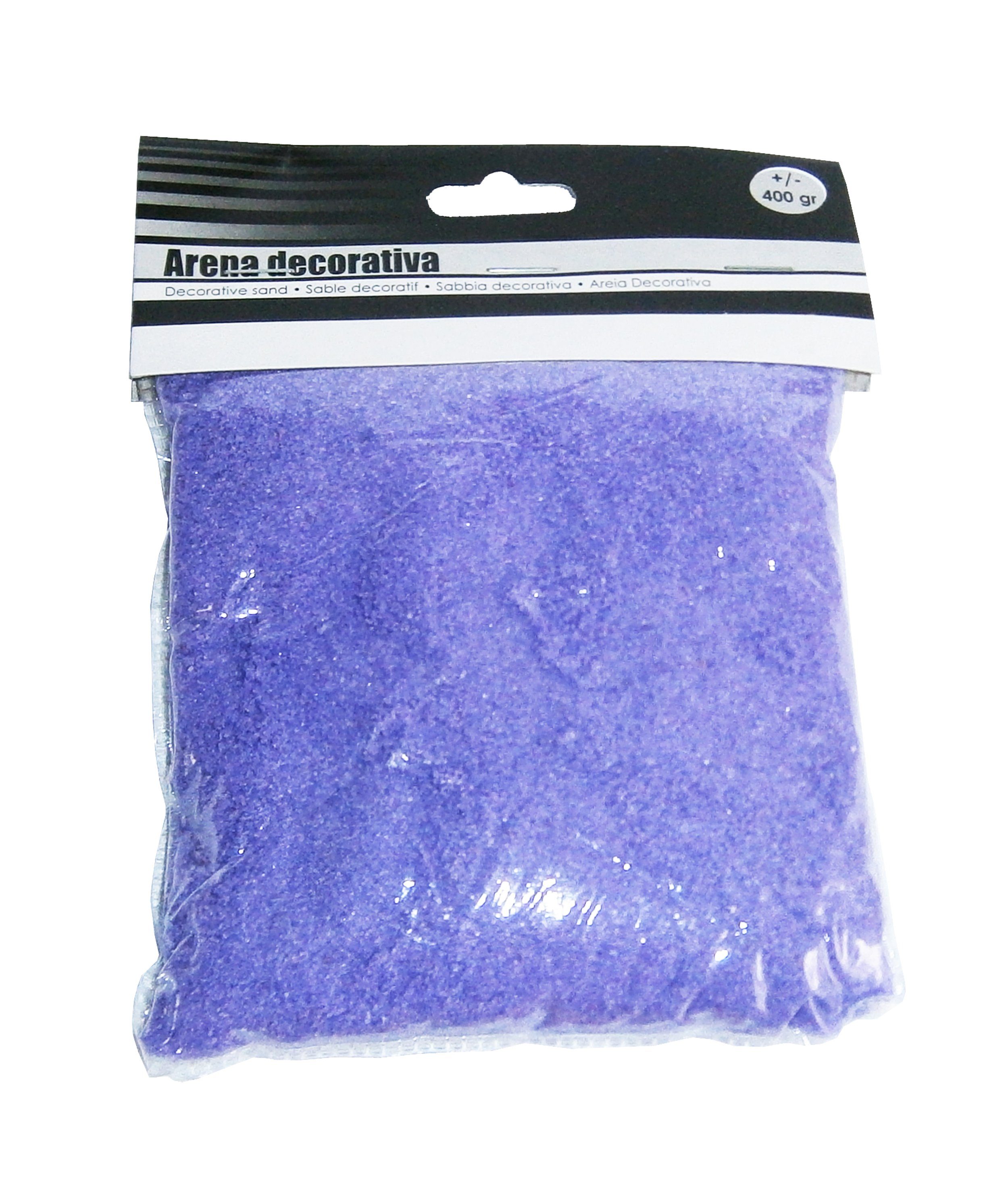 Arte Regal Dekosand DEKOSAND 400g fein Deko-Sand Streusand Farbsand Streudeko 51 (Lila), Bastelsand