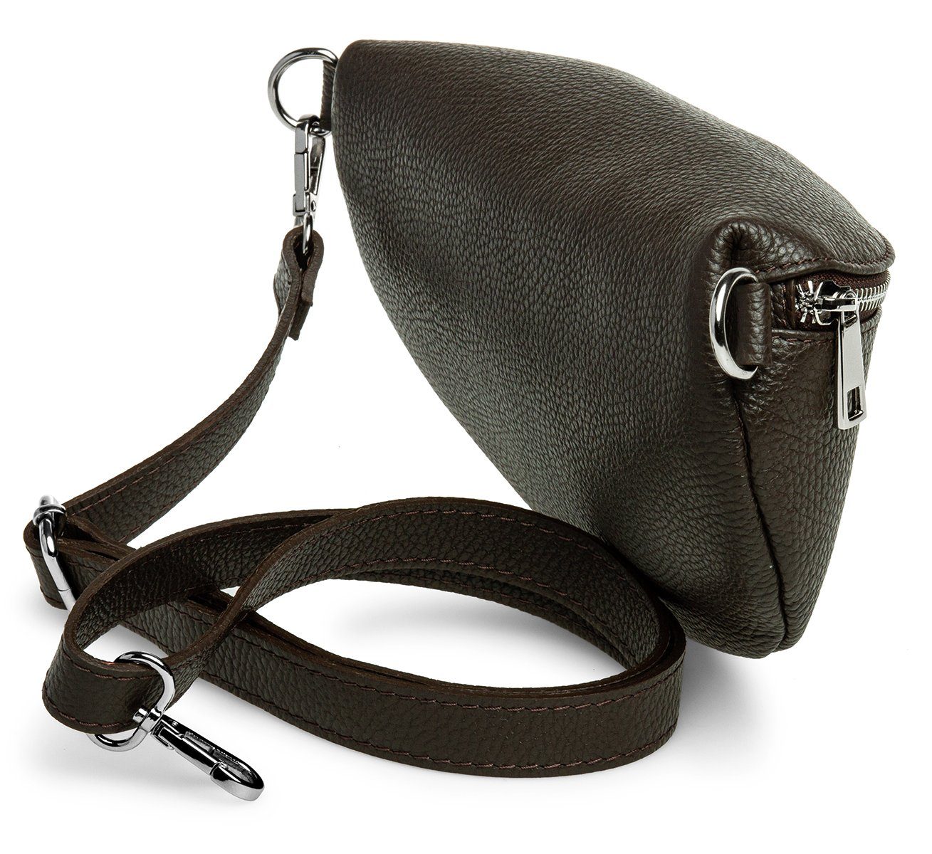Caspar Gürteltasche Mittelgroße Leder Cross Body günstig online kaufen