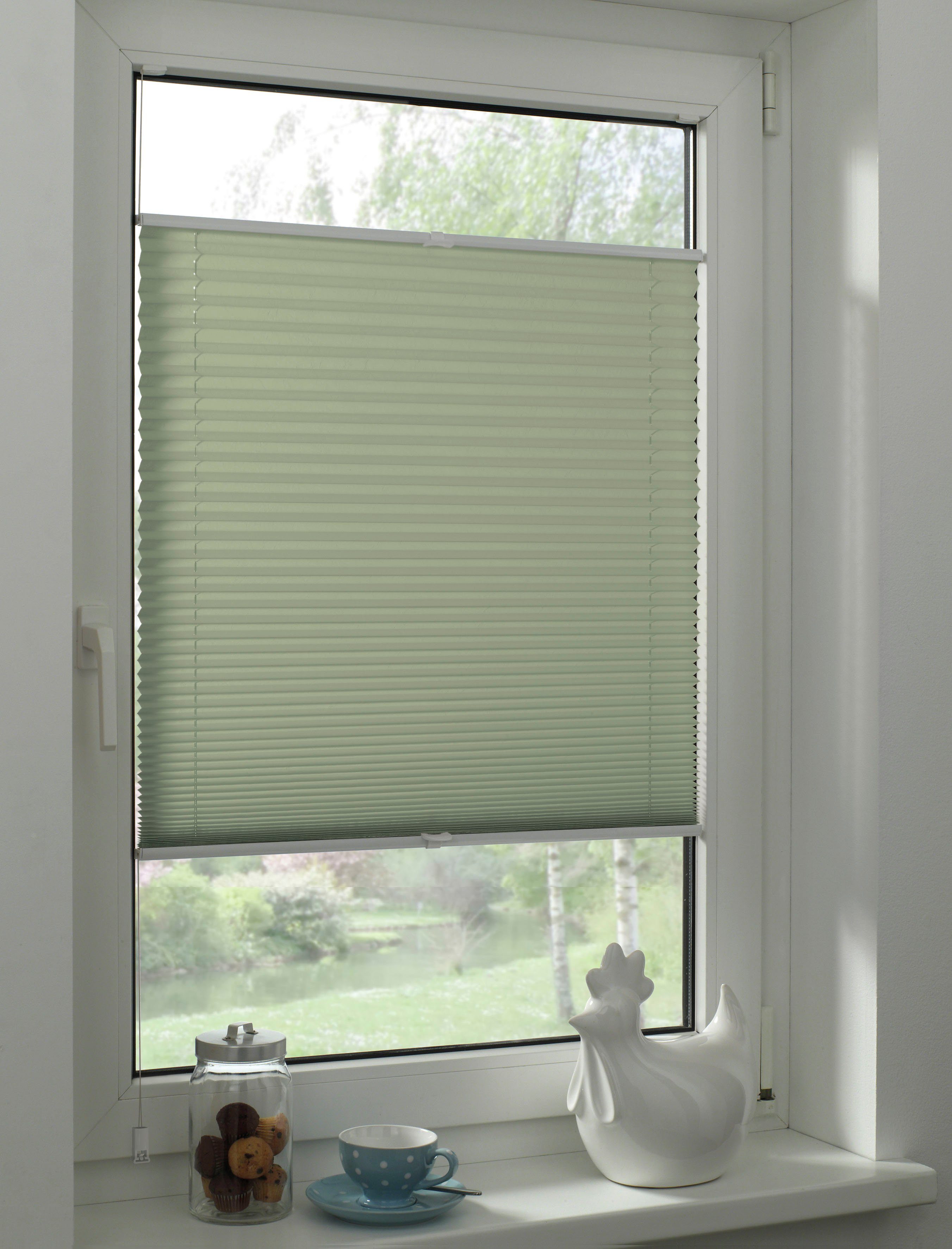 Plissee »EASYFIX Plissee Greta«, GARDINIA, Lichtschutz, ohne Bohren