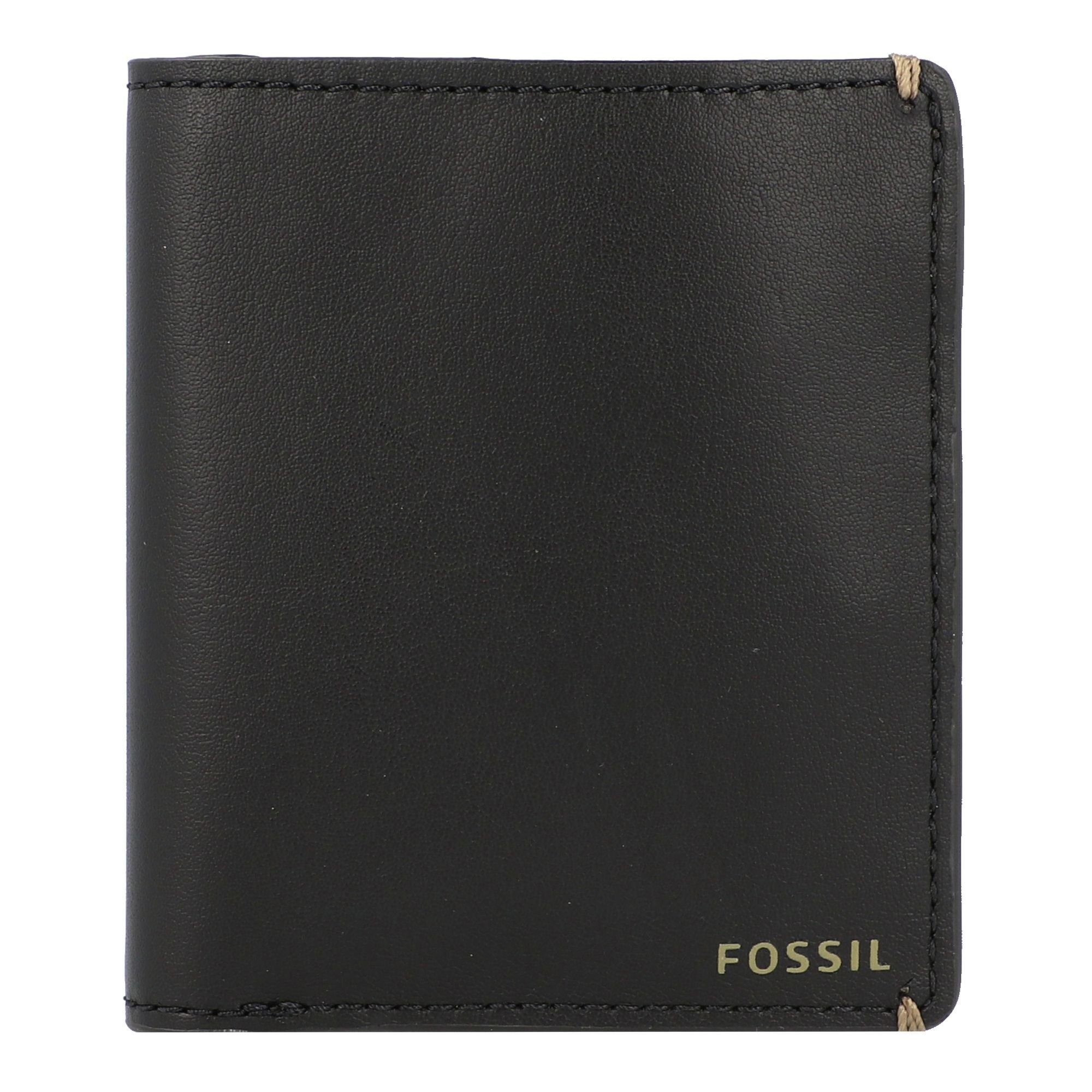 Fossil Geldbörse Joshua, Kunstleder black