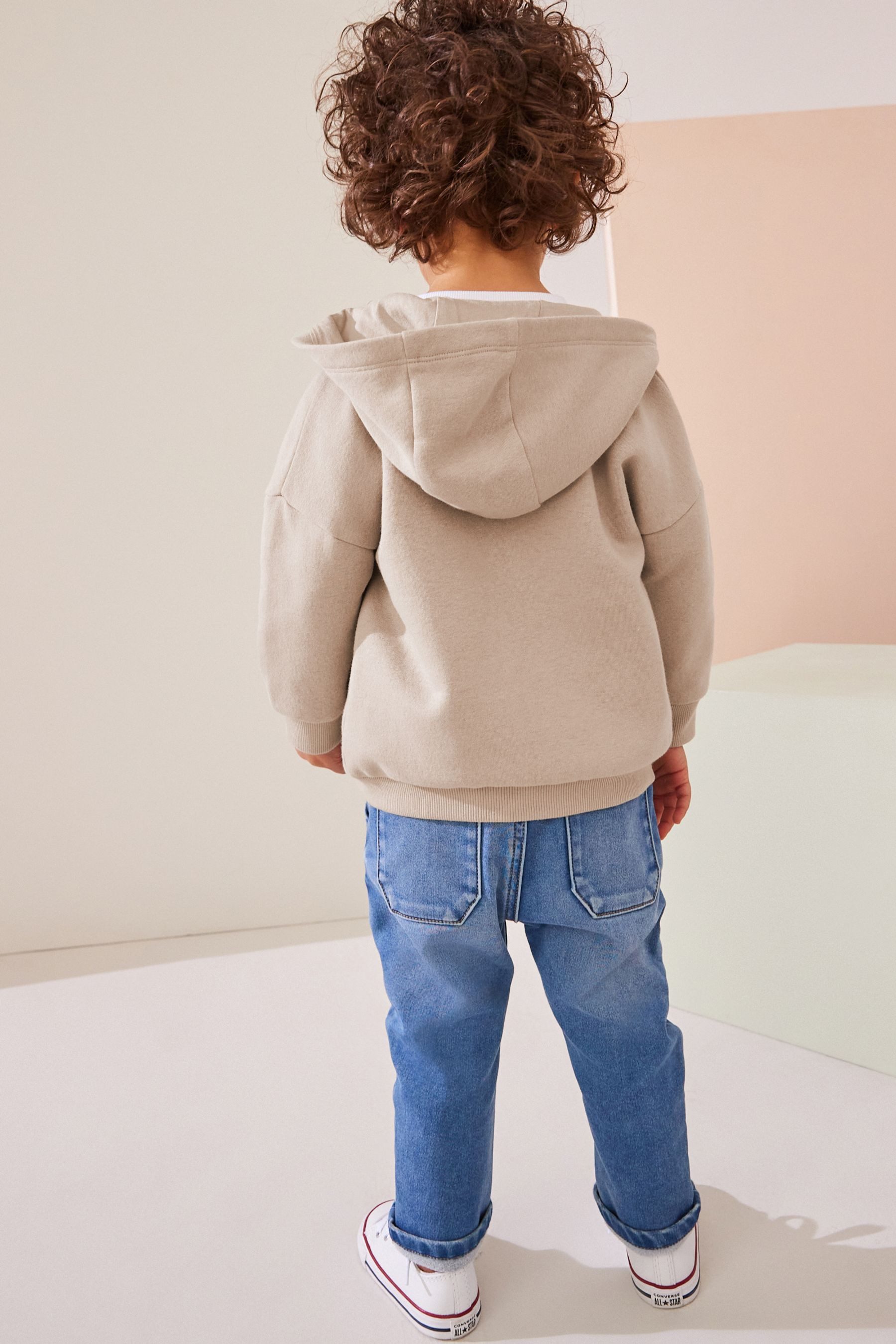 Next Kapuzensweatjacke Oversize-Kapuzenjacke mit Reißverschluss (1-tlg) günstig online kaufen