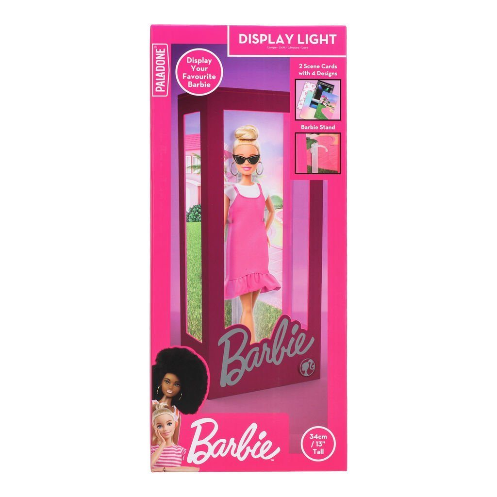 Paladone Dekolicht fest integriert Barbie für LED beleuchtete Vitrine Puppe