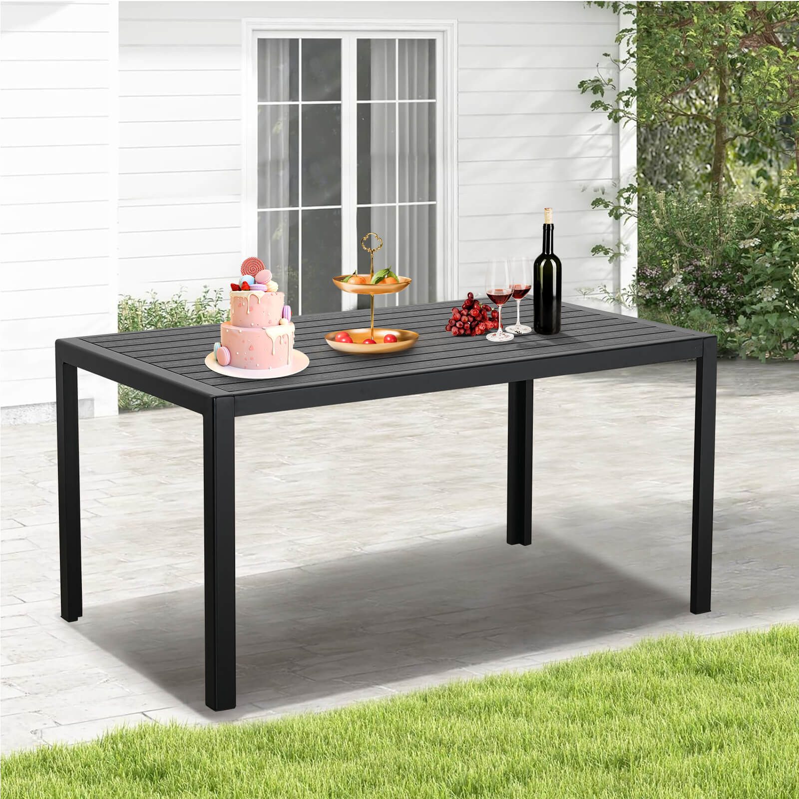 MeXo Esstisch Gartentisch für 4-6 Personen günstig online kaufen