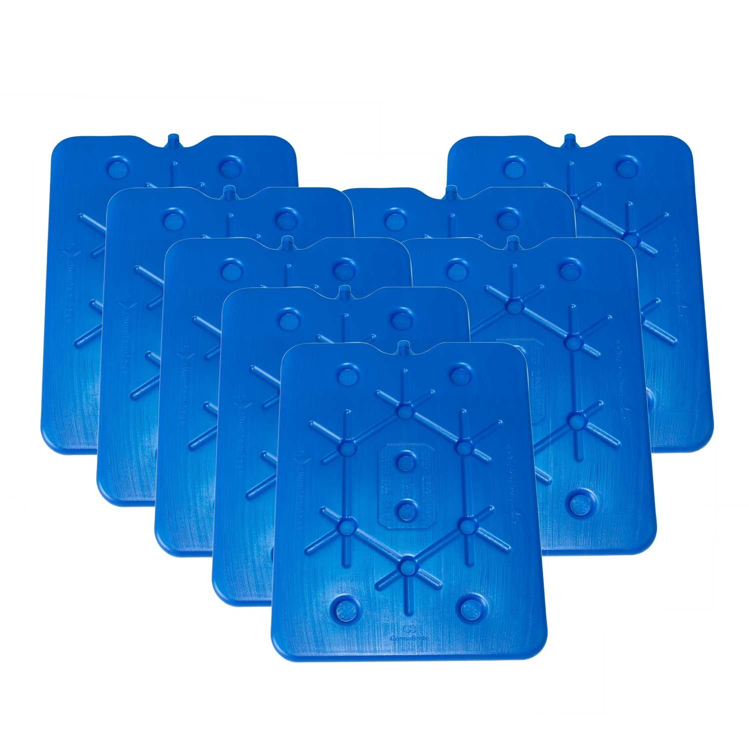 Kühlakku XXL flache Kühlakkus 800ml für Kühltasche Camping Kühlbox 32x25x1,2cm