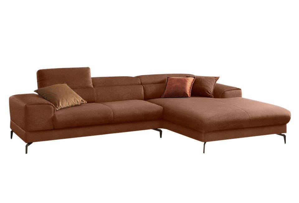 W.SCHILLIG Ecksofa "piedroo, Designsofa mit tollem Sitzkomfort, L-Form", Ko günstig online kaufen