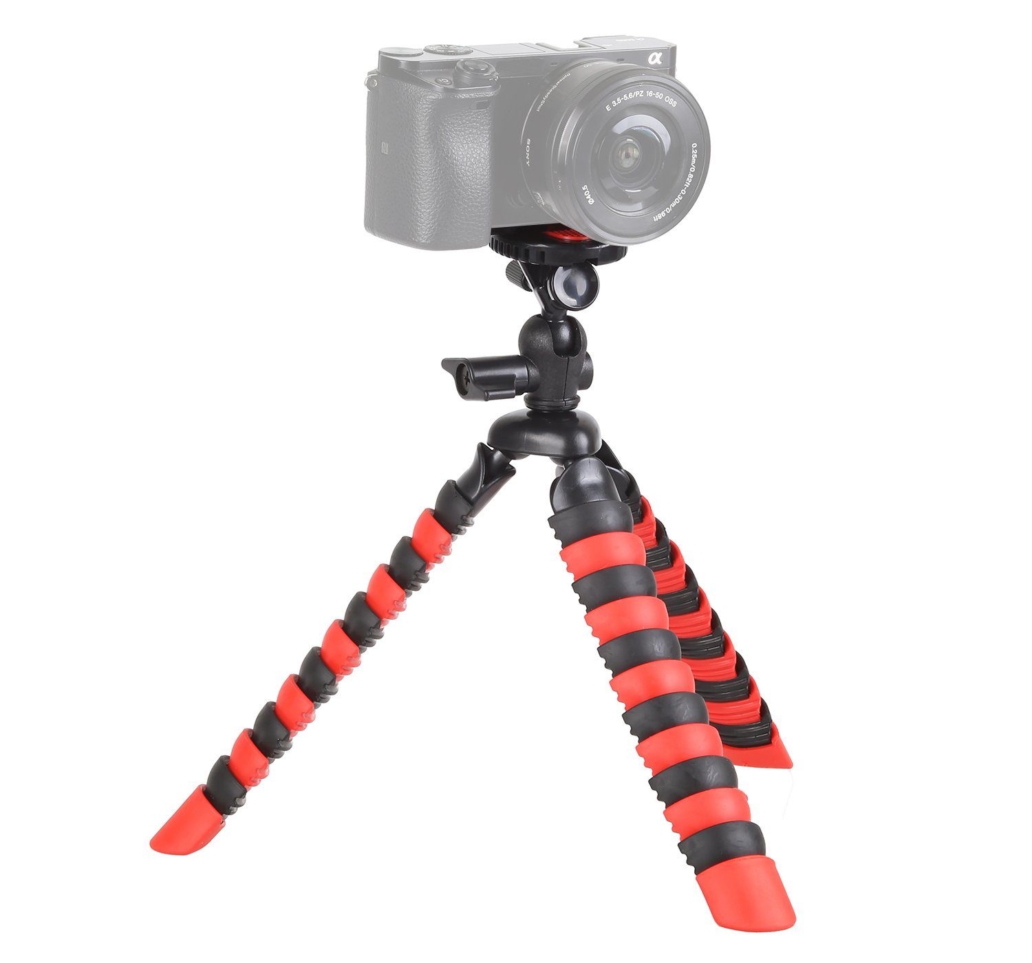 ayex Flexibles Dreibein Ministativ Kamera-Stativ, Octopus-Tripod - TM-20