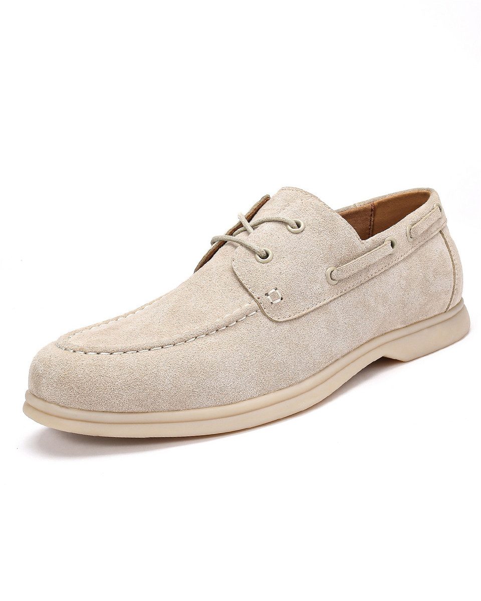 Allthemen Slip-On Sneaker Klassische Wildleder Loafers Herren im Retro Slip-On Sneaker Freizeit