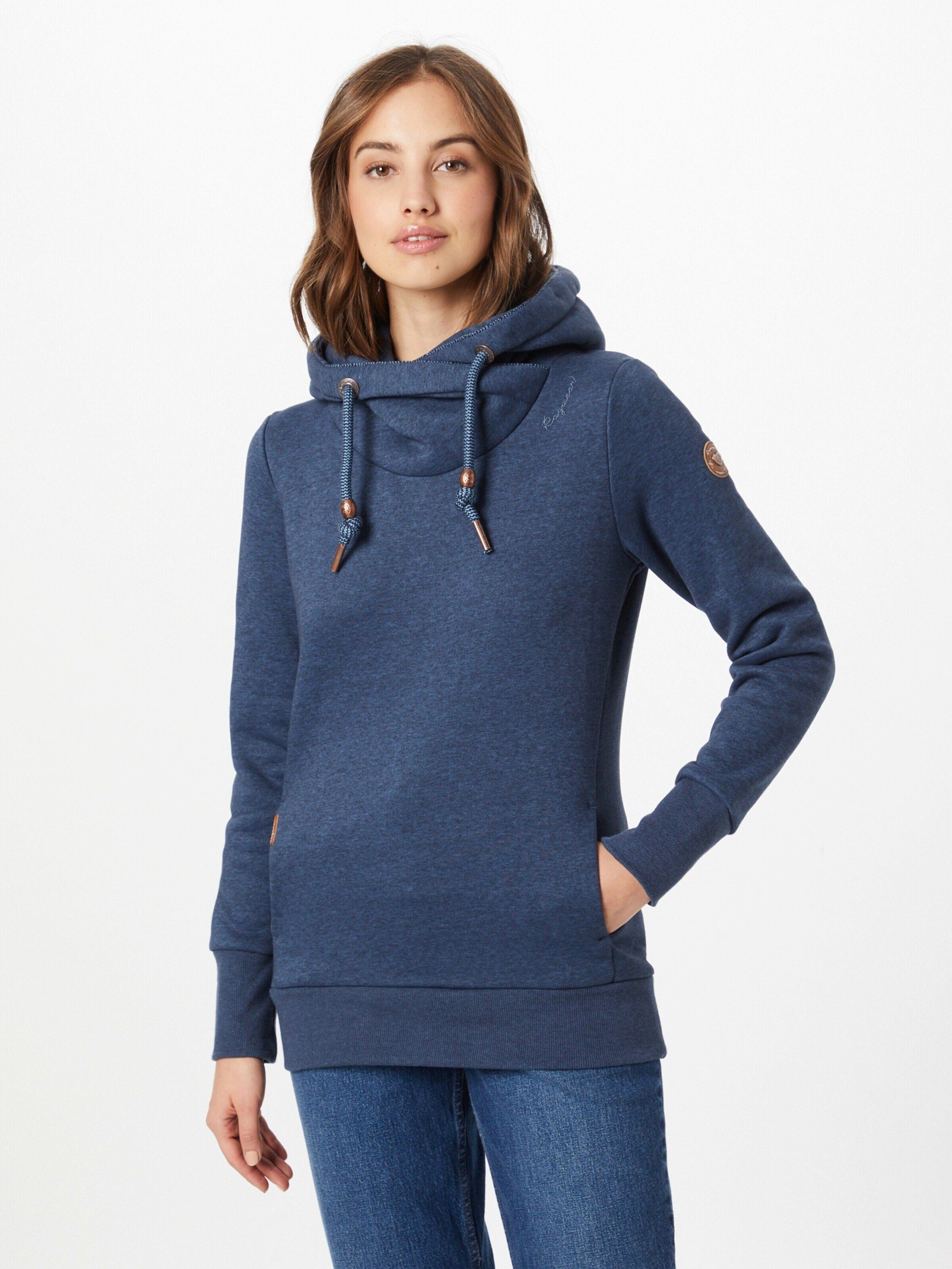 Ragwear Sweatshirt (1-tlg) Plain/ohne Details 2221_2028 NAVY
