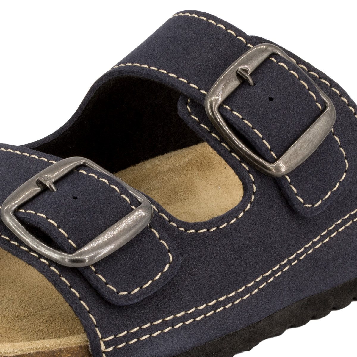 SUPERSOFT Classic Pantolette Pantoletten - Anatomisches Korkfußbett für besten Komfort – Bild 4 von 4