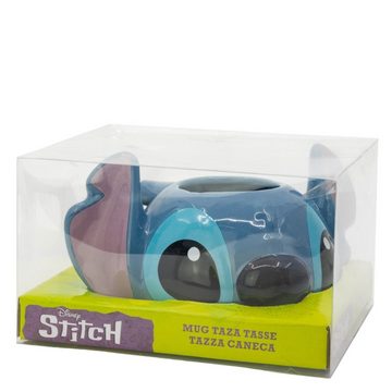 Stor Tasse Lilo und Stitch Designer 3D Tasse im Geschenkkarton, Keramik