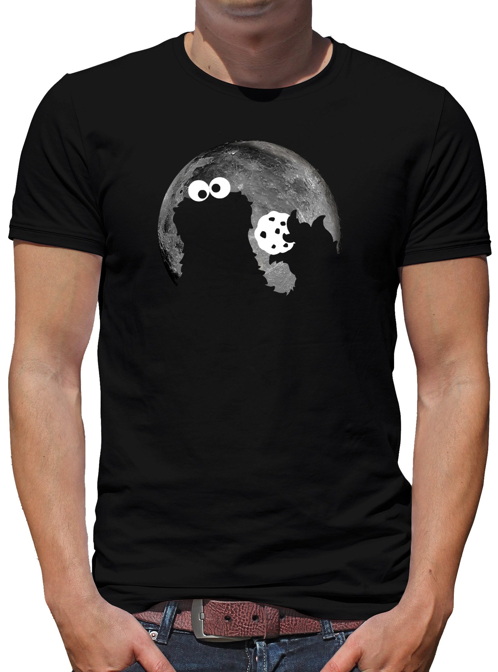TShirt-People Print-Shirt Shadow Cookie mit Keks