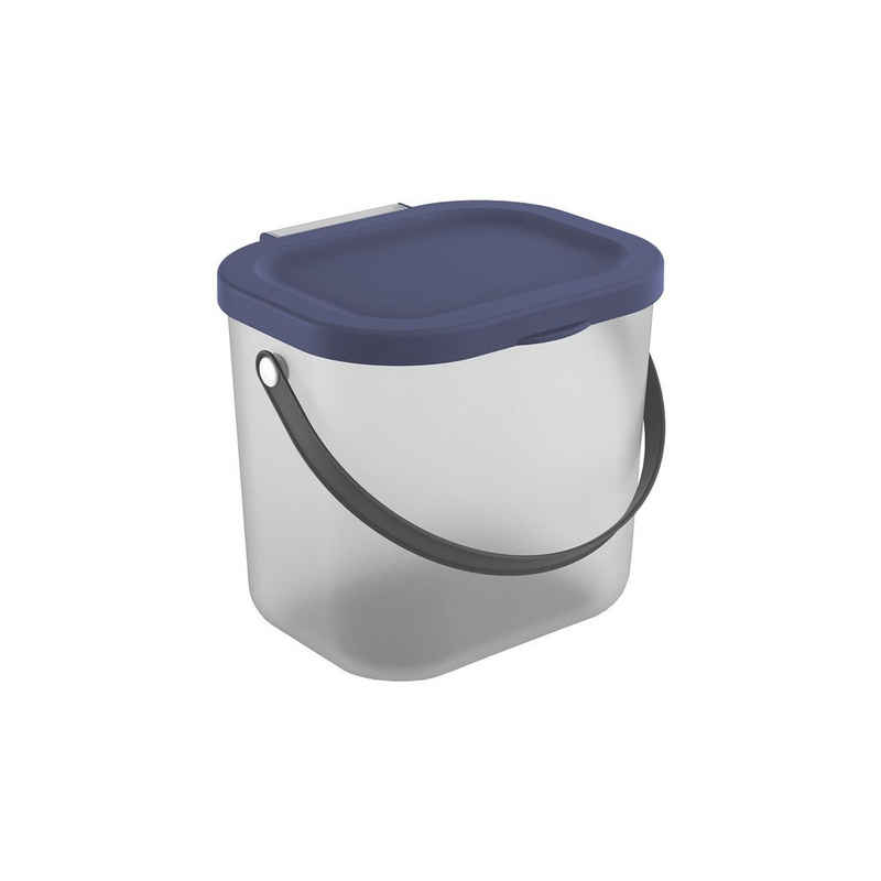 ROTHO Aufbewahrungsbox ALBULA Waschmittelbehälter 6l mit Deckel