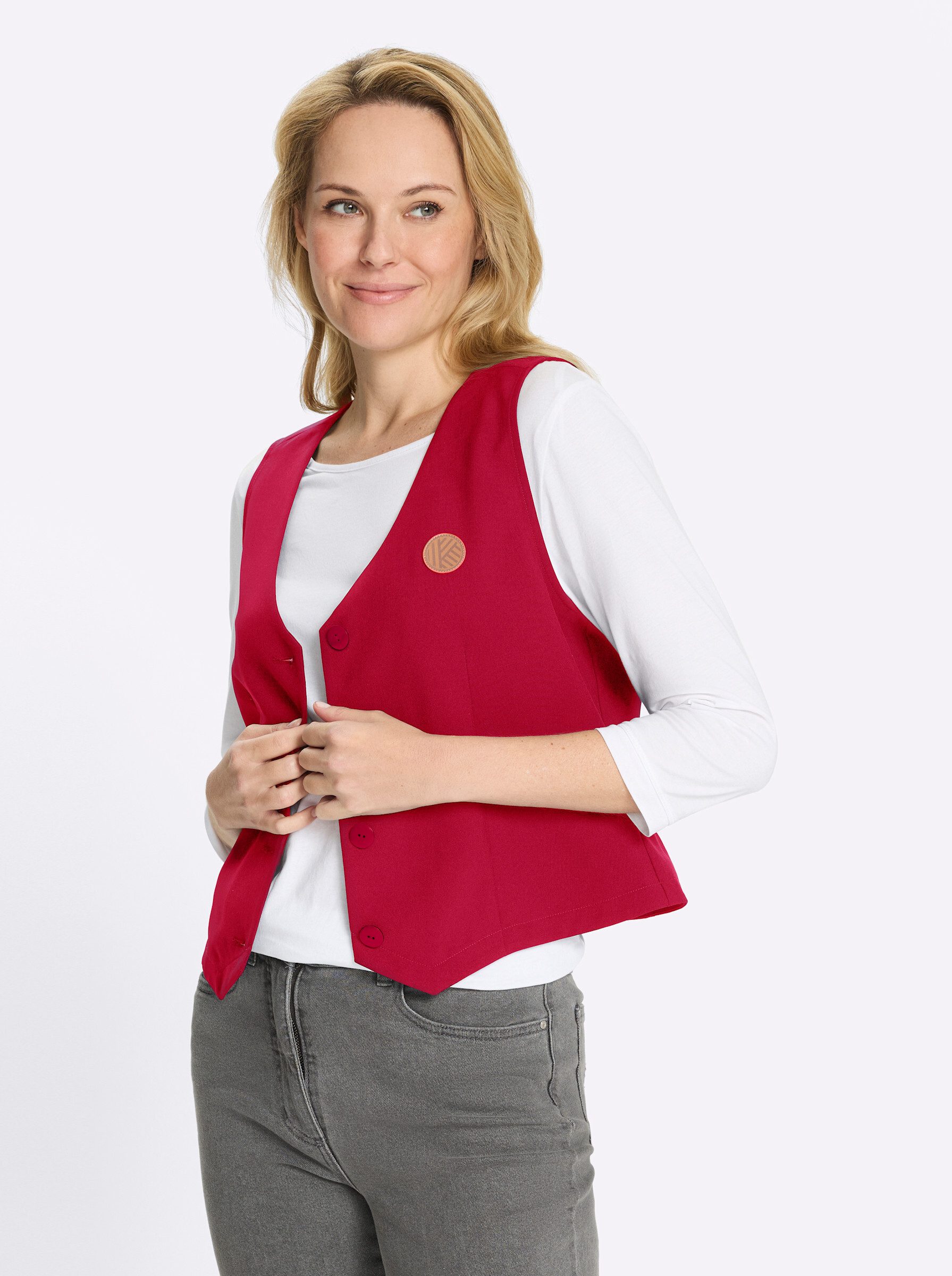 Sieh an! Jerseyweste Weste . günstig online kaufen