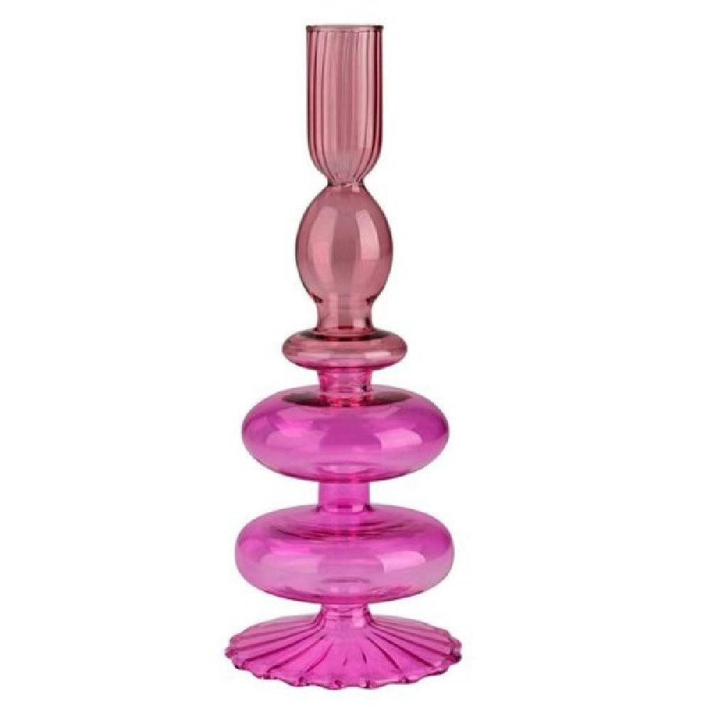 Giftcompany Kerzenhalter Kerzenständer Voile Rosa Lila (23cm) günstig online kaufen