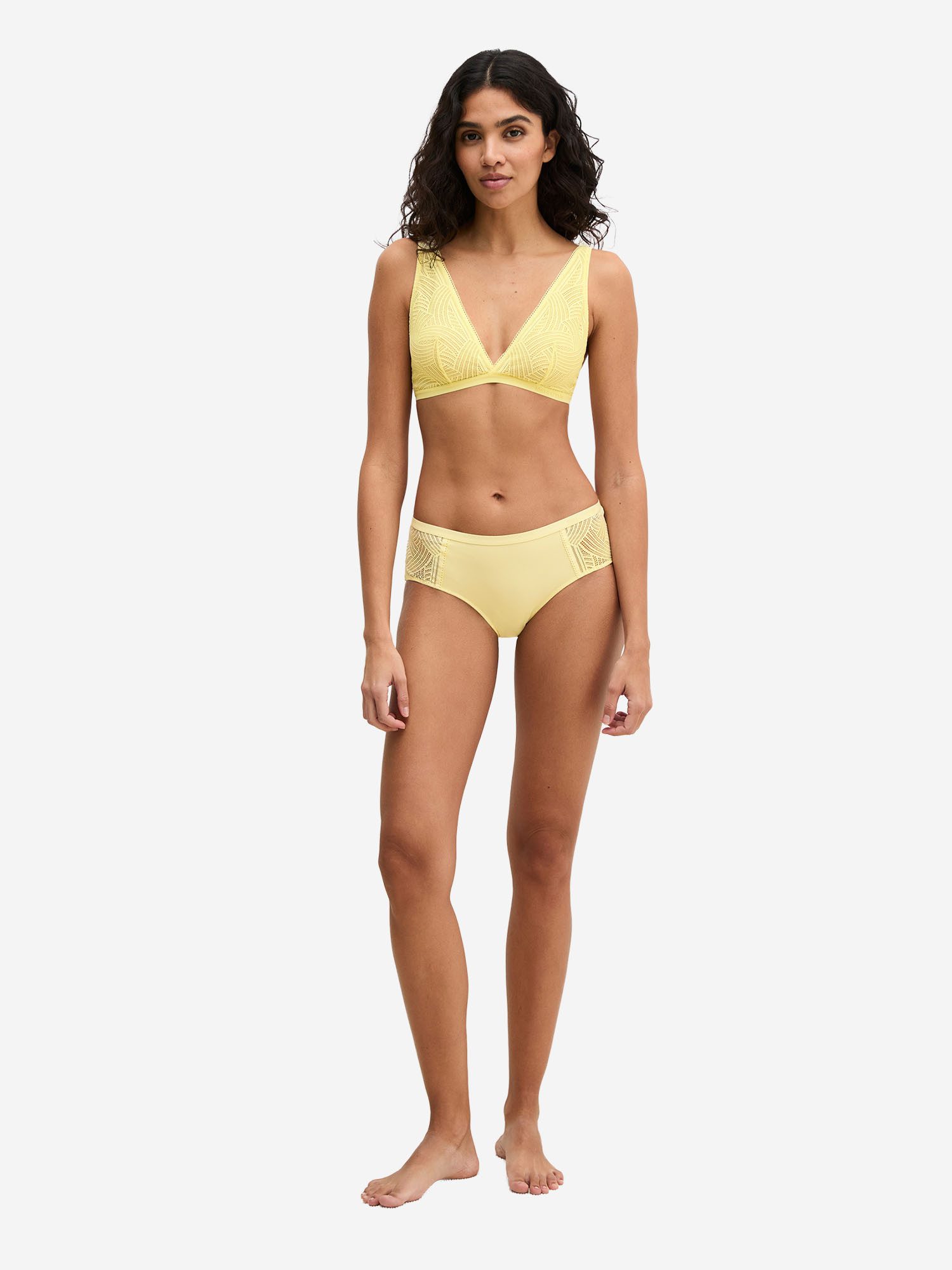 Marc O'Polo Panty Timeless Lace Pantyslip, Boyshort, Unterwäsche
