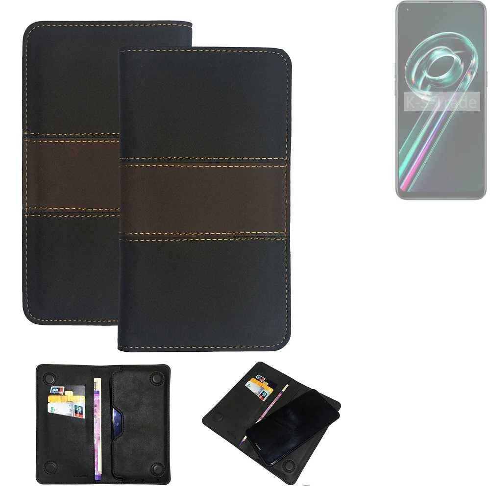 K-S-Trade Handyhülle für Realme 9 Pro Plus, Hülle Handyhülle Schutzhülle Walletcase Bookstyle Tasche Schutz