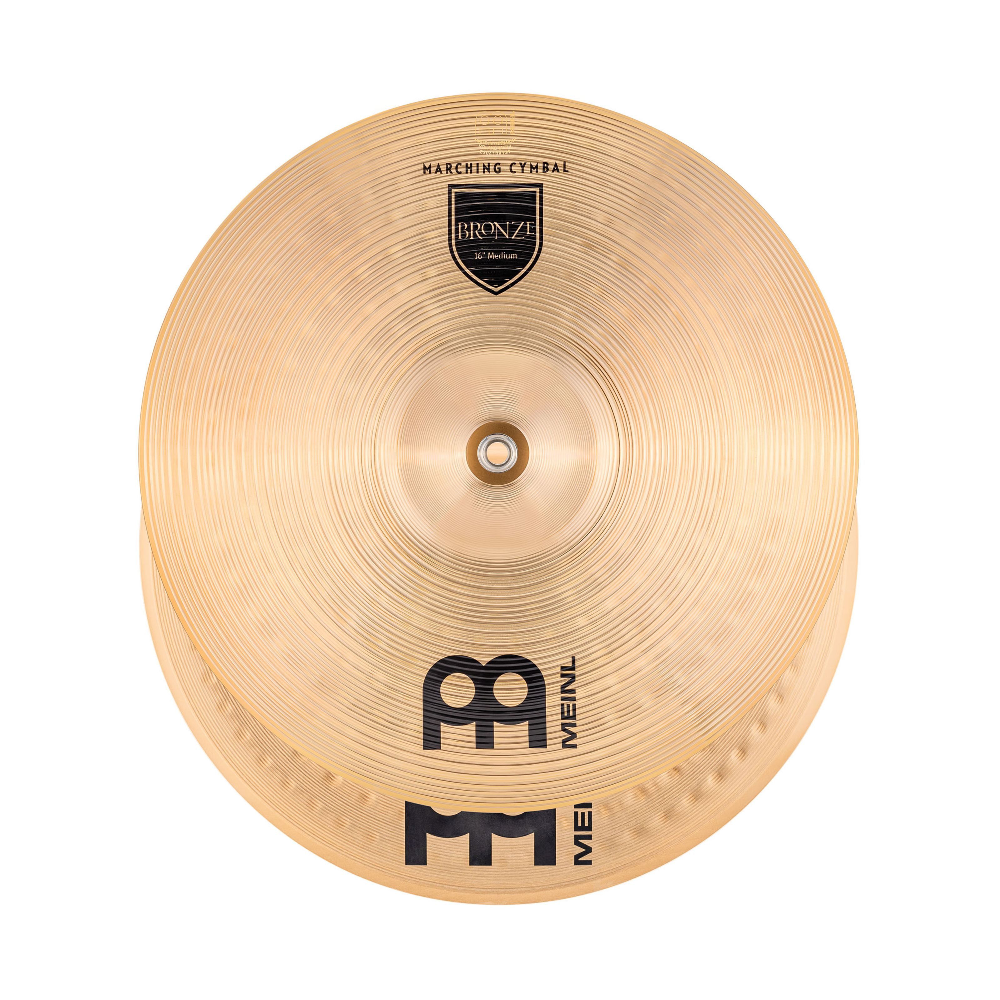 Meinl Percussion Becken, Marching, Becken, MA-BZ-16M Marching Cymbals 16" - Marching-Becken