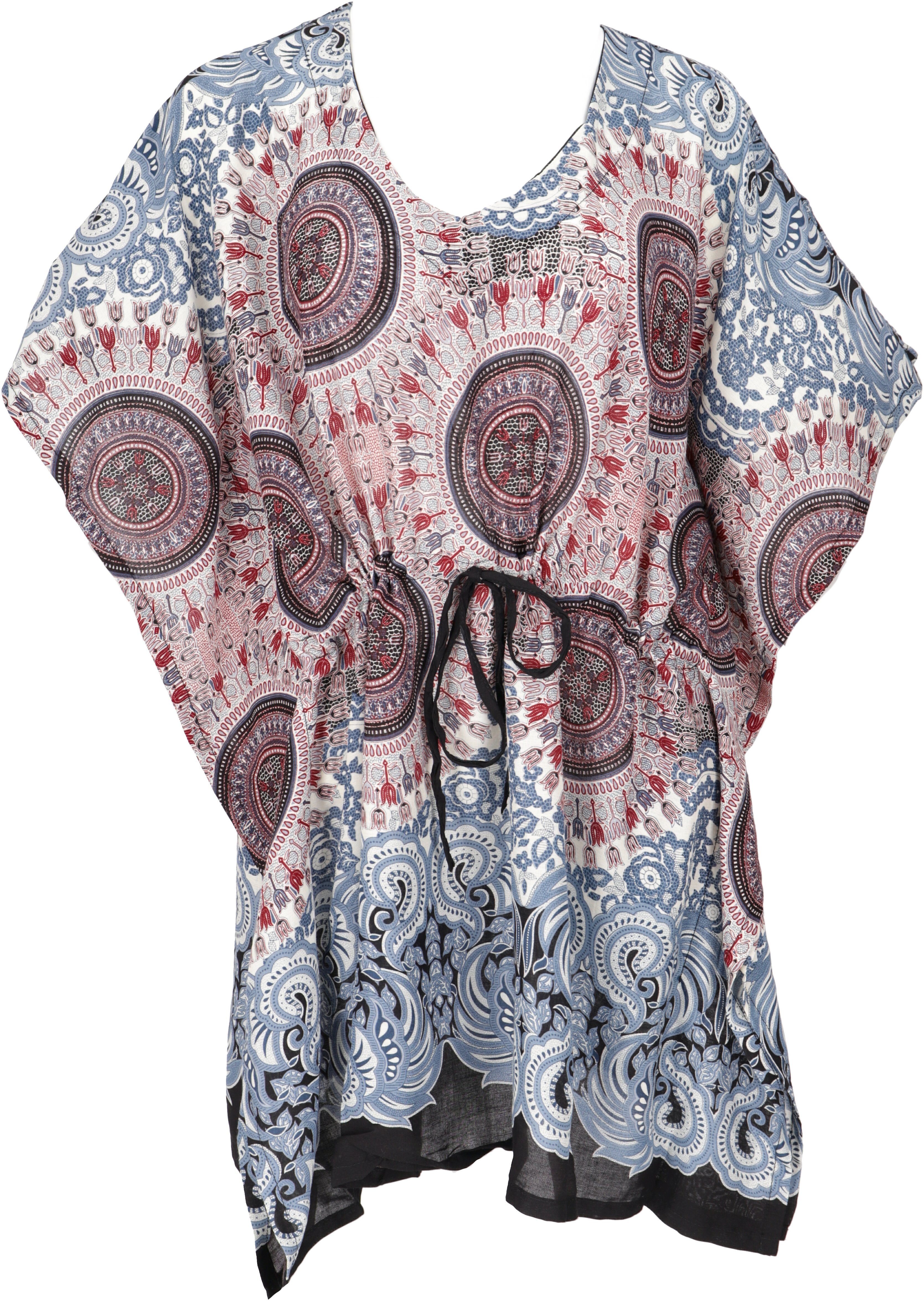 Guru-Shop Longbluse Poncho, Mandala Tunika, Boho günstig online kaufen