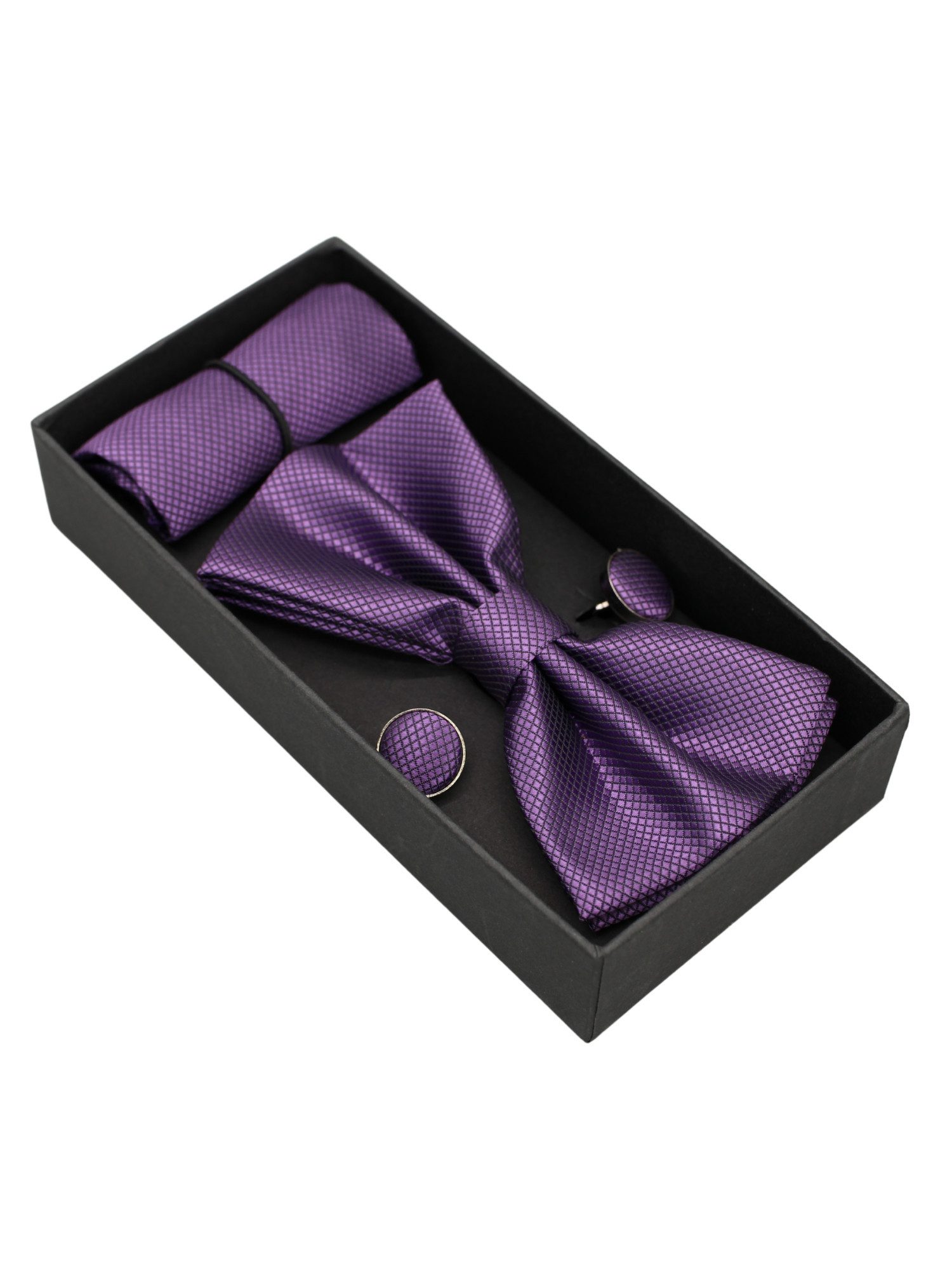 ANTALUX Fliege Elegantes 4-teiliges Herren-Set: Fliege, günstig online kaufen