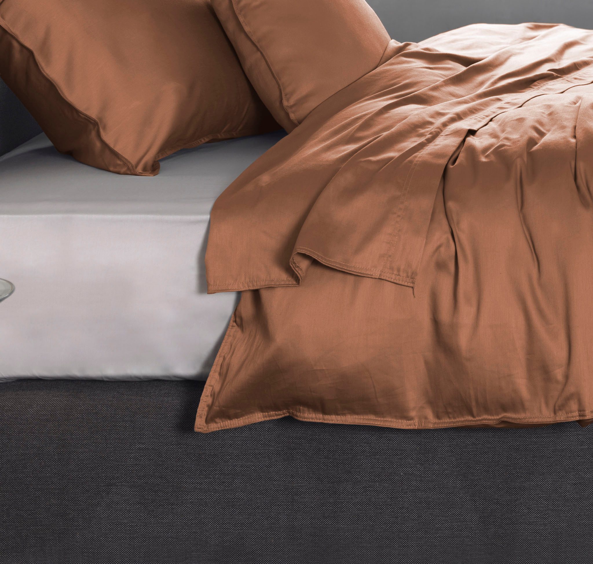 ZO HOME Bettlaken Satinado, Mako-Satin, Gummizug: günstig online kaufen