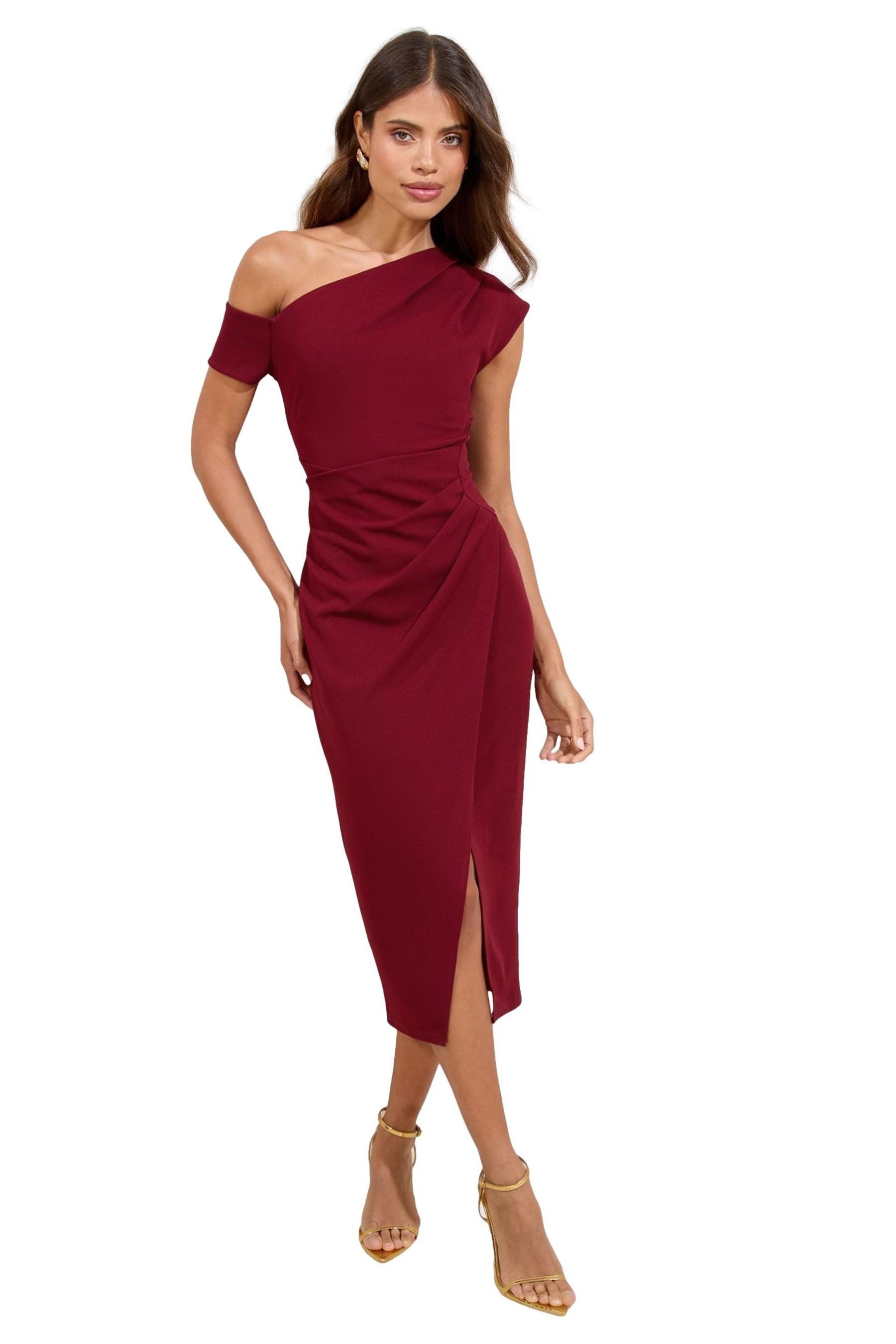 LIPSY Midikleid Lipsy Midikleid mit geraffter günstig online kaufen