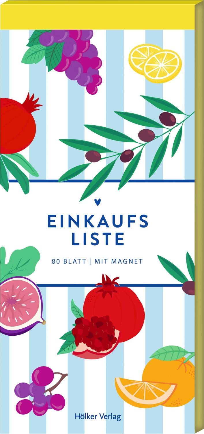 Coppenrath Notizbuch Einkaufsliste - Kaliméra