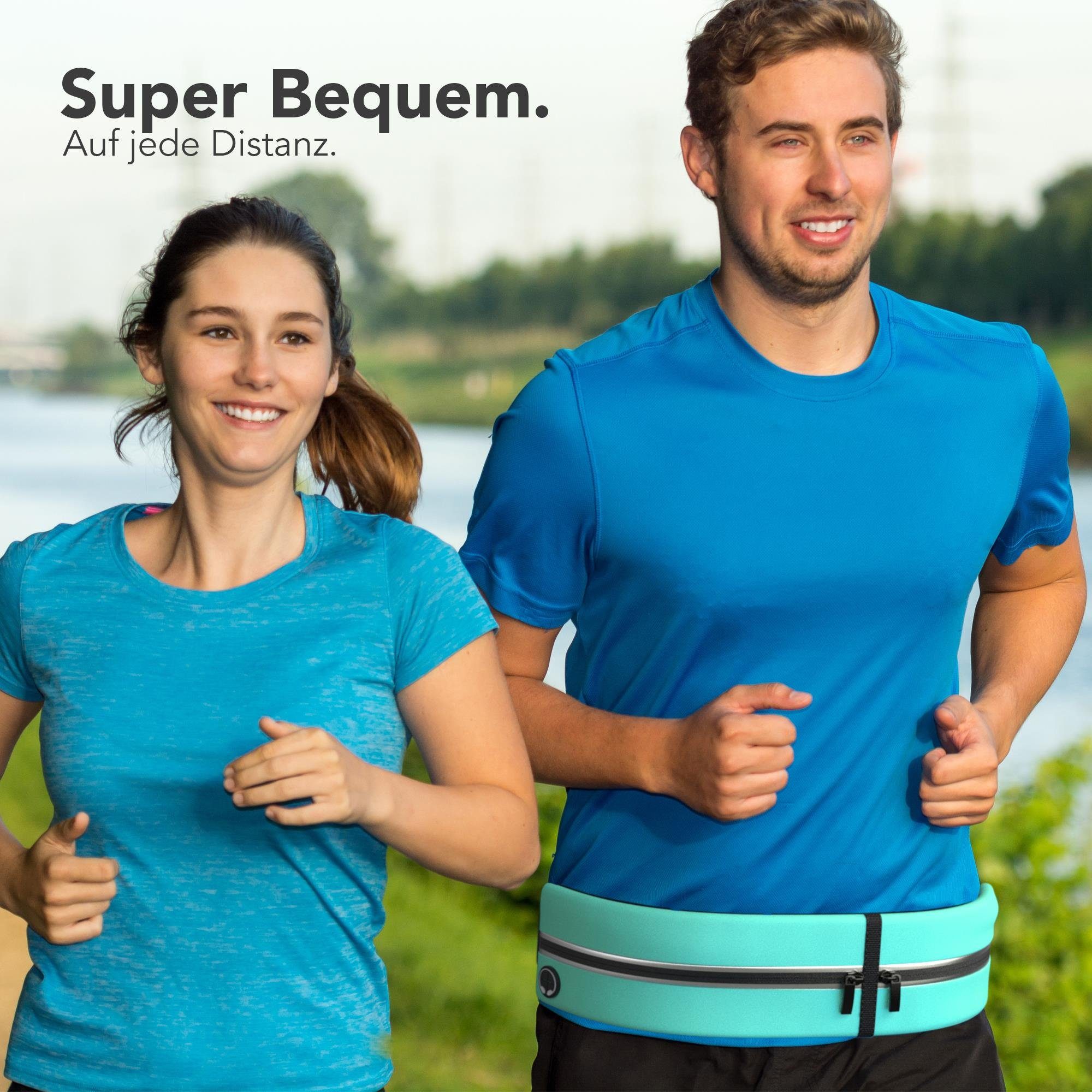 EAZY CASE Laufgürtel Universal Sport Bauchtasche Schmal Sporttasche Sportgü günstig online kaufen