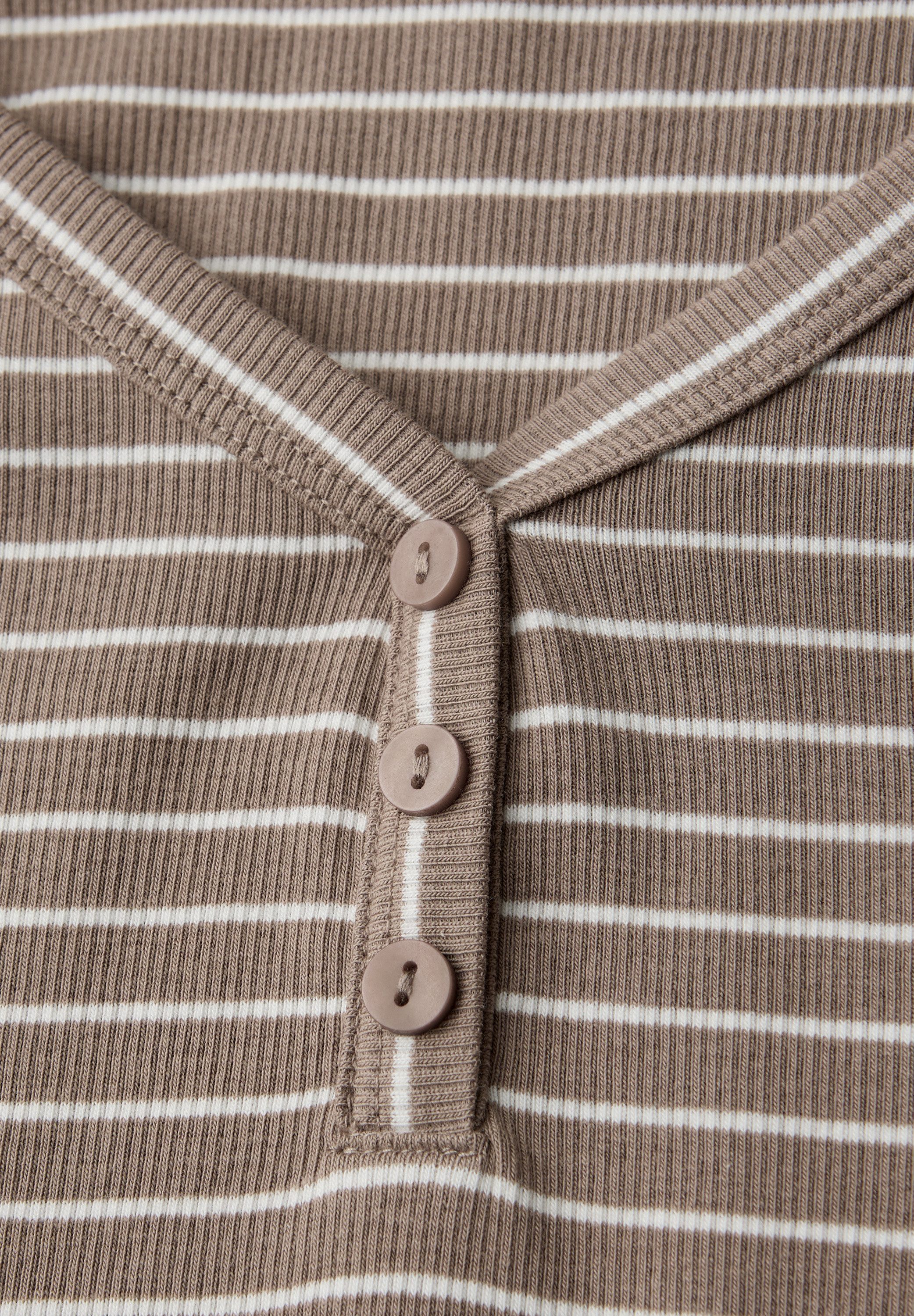 STREET ONE Langarmshirt im soften Baumwoll-Mix