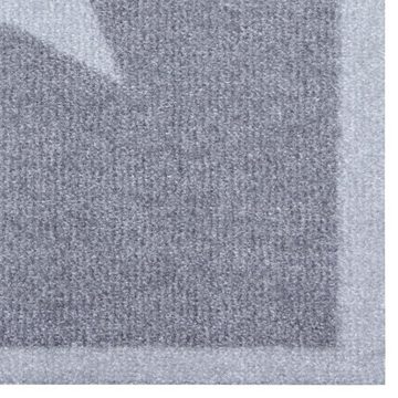 Fußmatte Schmutzfangmatte Star Grau Creme, Zala Living, rechteckig, Höhe: 7 mm