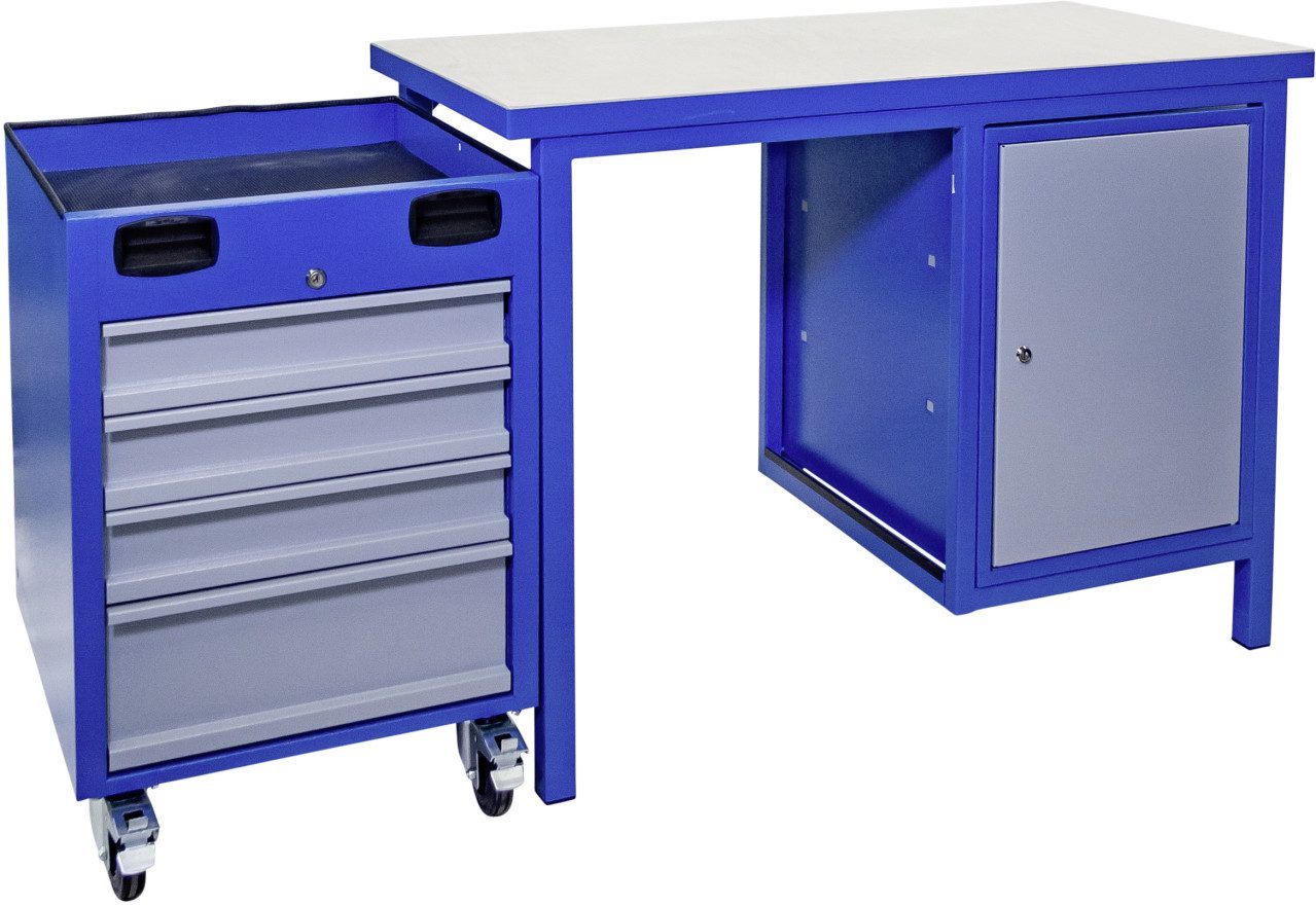 Güde Werkbank Güde Werkbank 1200 SLT MULTI mit Holzplatte
