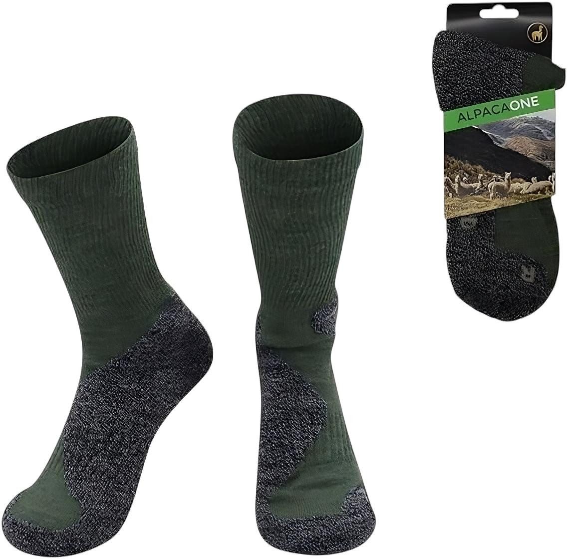 Wandersocken Alpaka Wander Socken Damen & Herren – 1 Paar, atmungsaktiv & weich