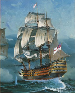 Revell® Modellbausatz HMS Victory, Battle of Trafalgar, Maßstab 1:225, Made in Europe