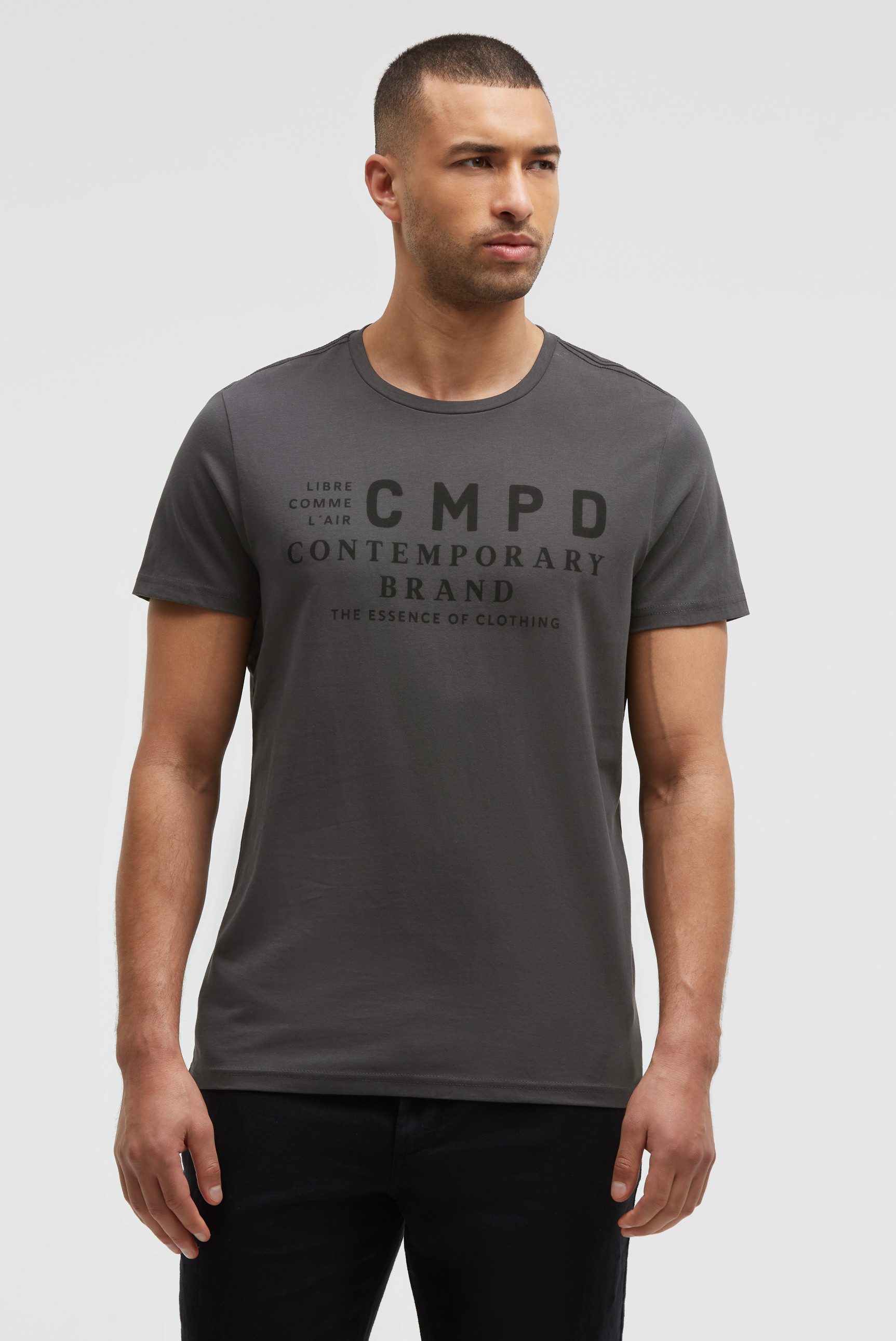 CMPD Rundhalsshirt aus Baumwolle