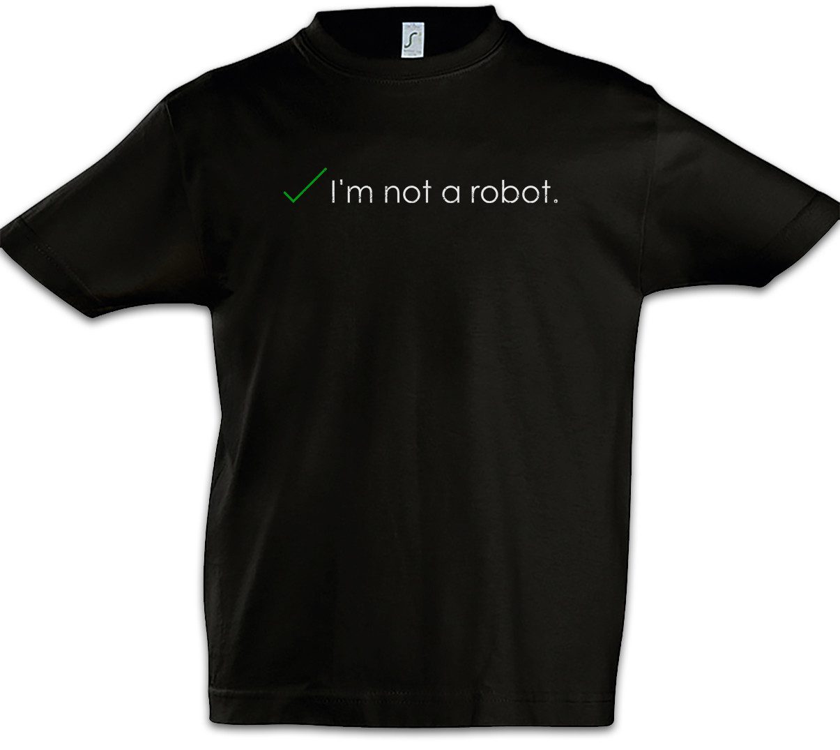 Print-Shirt I'm Not A Robot Kinder T-Shirt I Ich bin Kein Roboter Geek Nerd